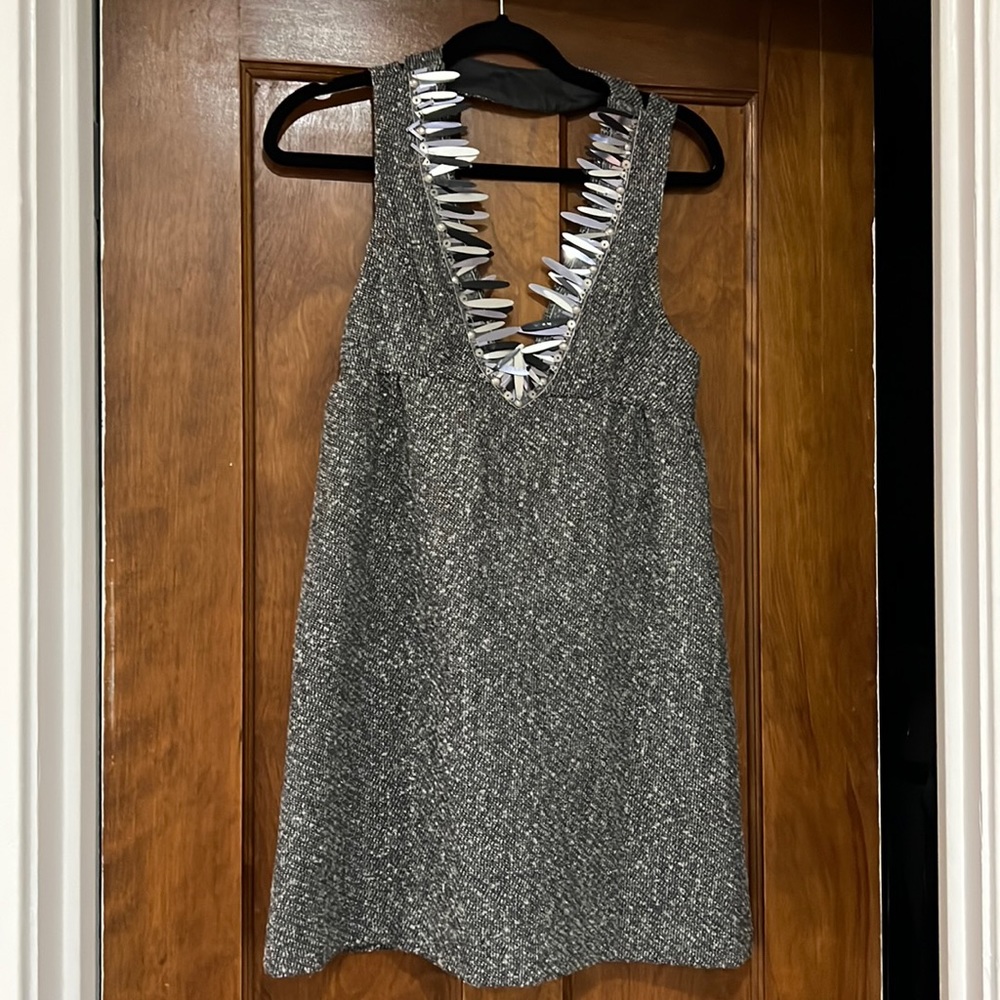 Anna Sui tweed dress